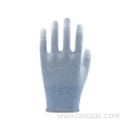 Hespax DMF Free Waterbased PU Fingertips Work Gloves